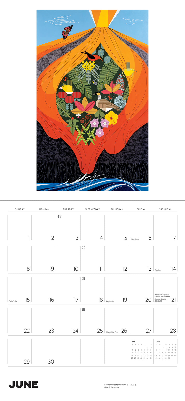 2025 Charley Harper - Square Wall Calendar