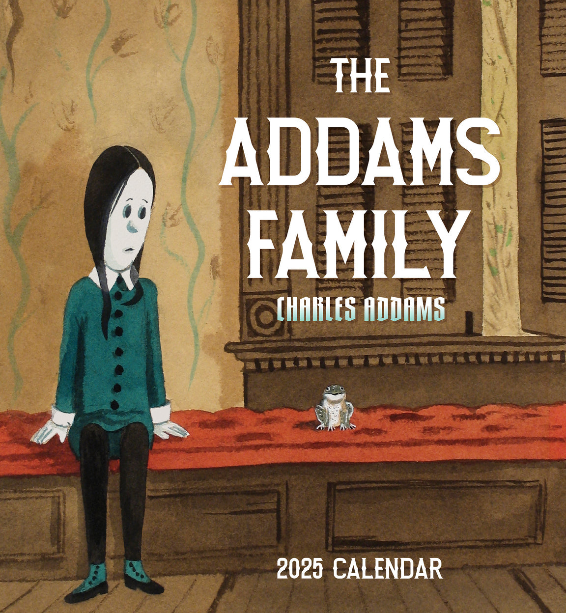 2025 Charles Addams: The Addams Family - Square Wall Calendar