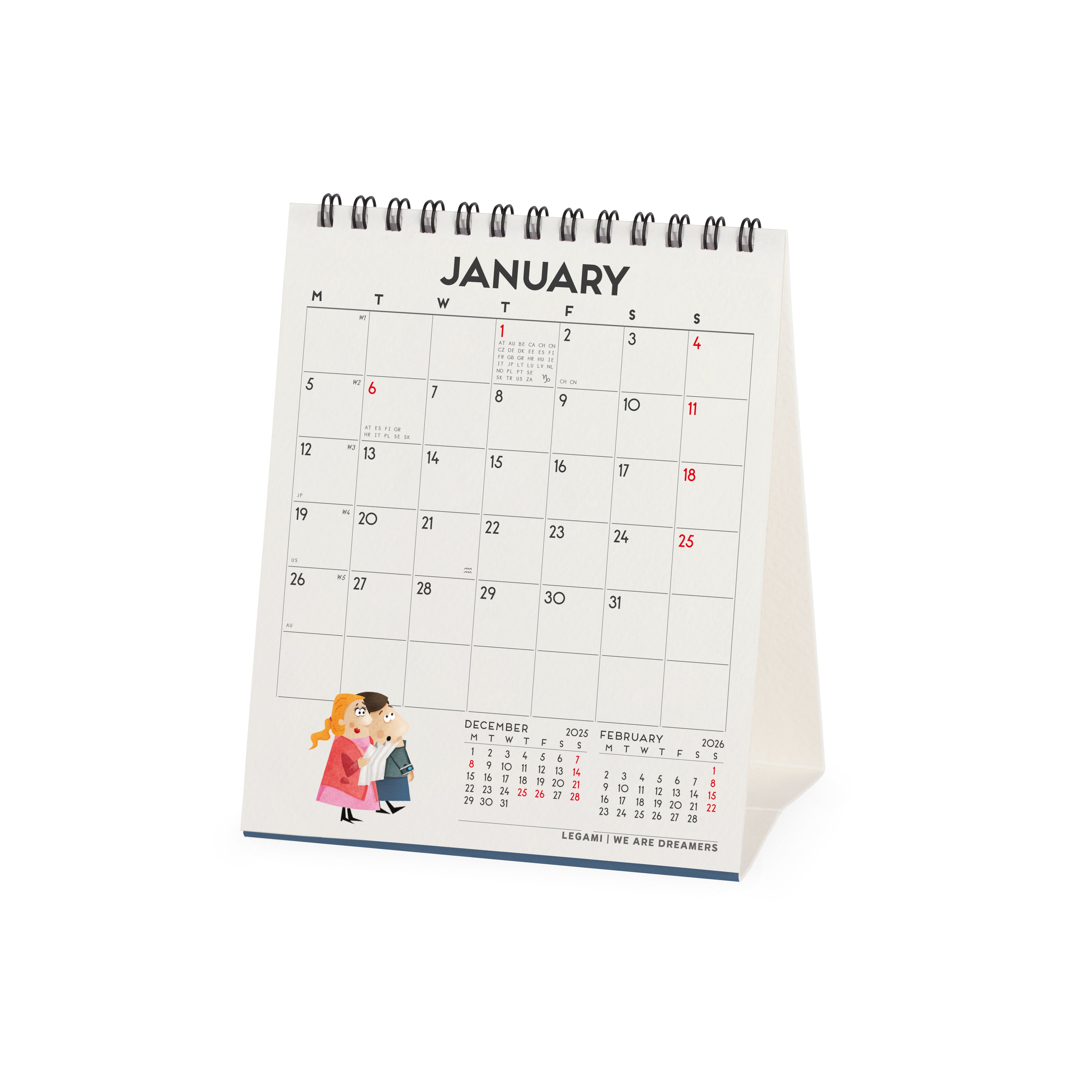 2026 London - Desk Easel Calendar