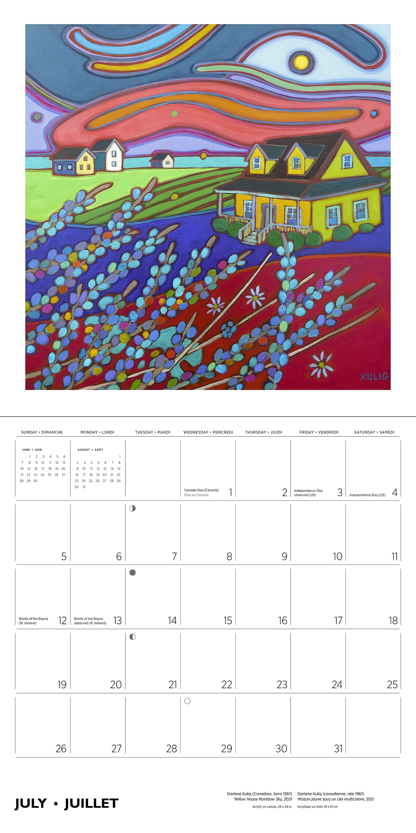 2026 Darlene Kulig - Square Wall Calendar