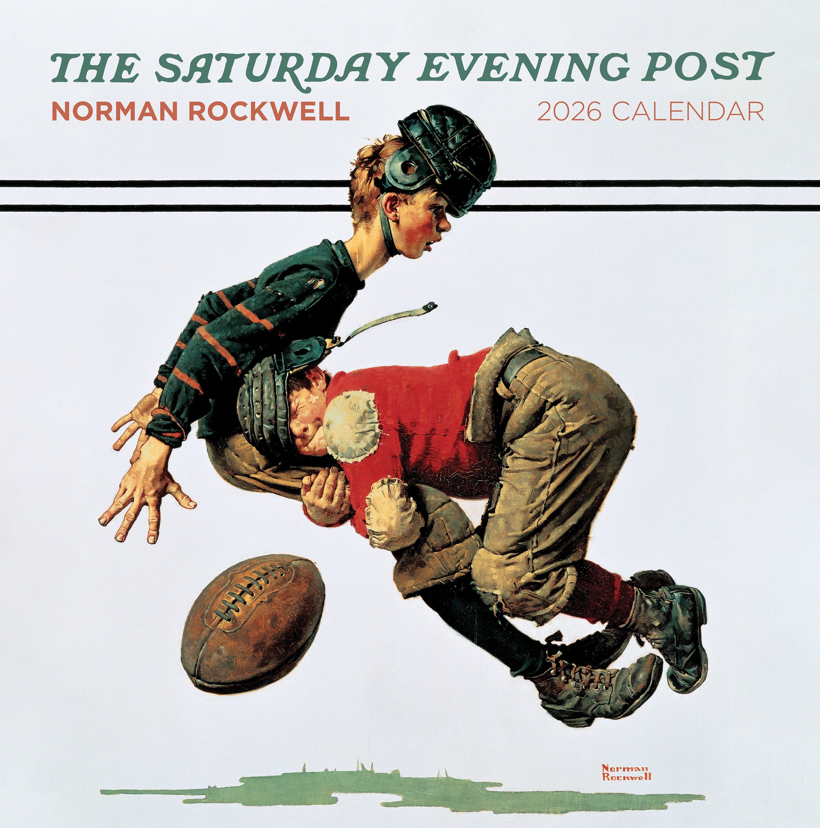 2026 Norman Rockwell: The Saturday Evening Post - Square Wall Calendar