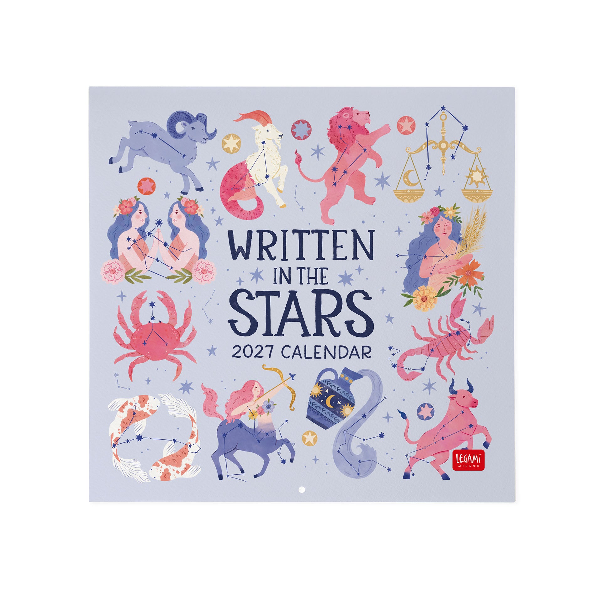 2027 Written in the Stars - Square Wall Calendar