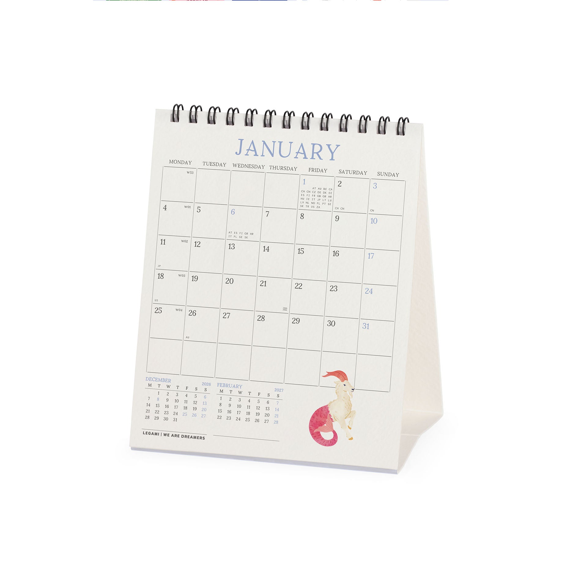 2027 Written in the Stars - Desk Easel Calendar