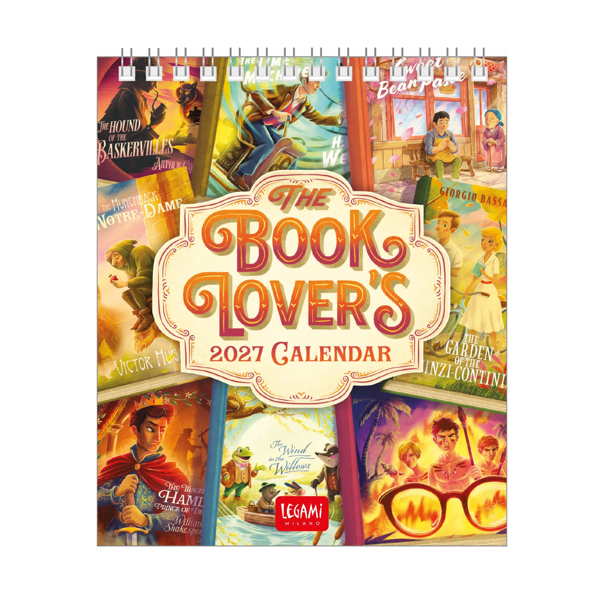 2027 Book Lover's - Desk Easel Calendar