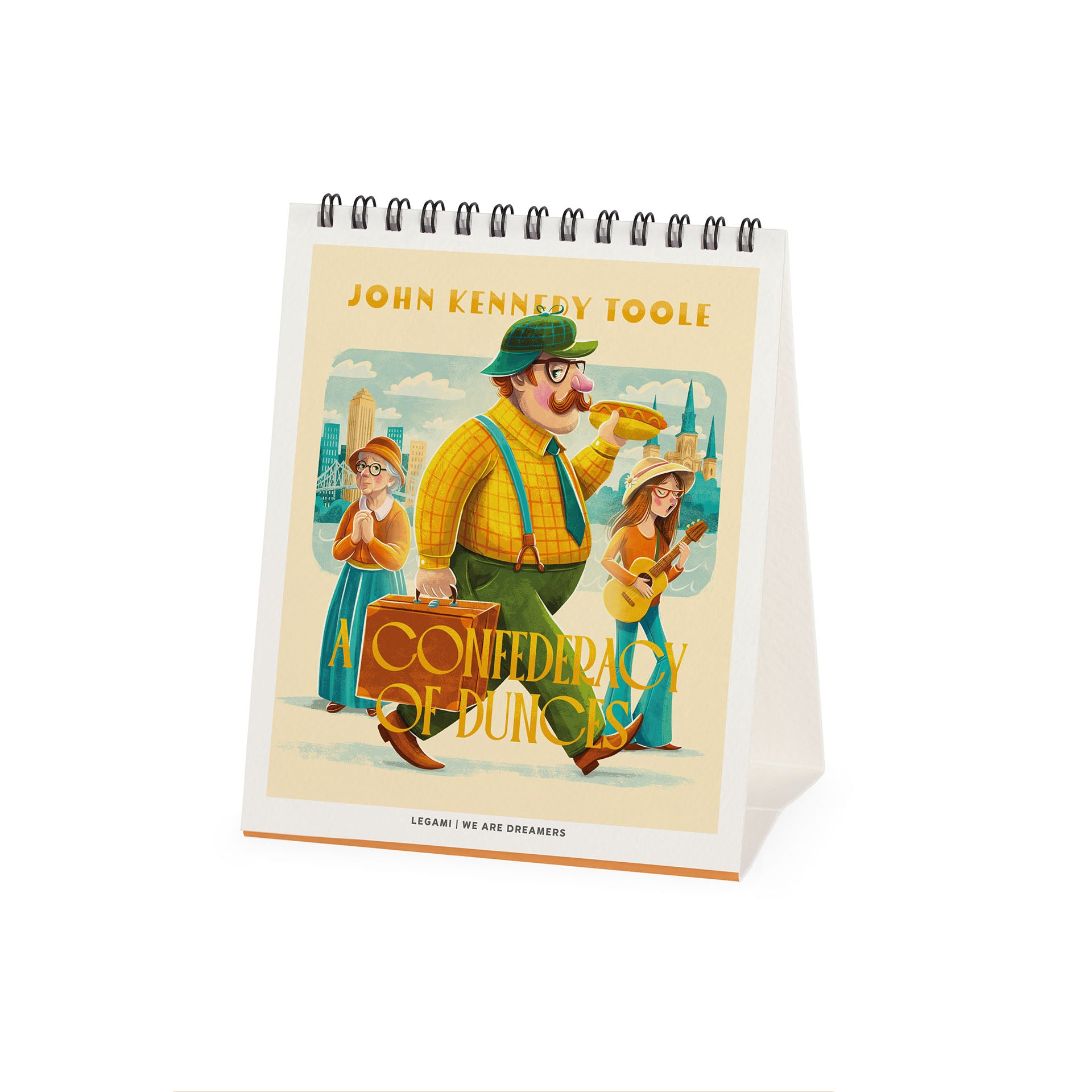 2027 Book Lover's - Desk Easel Calendar