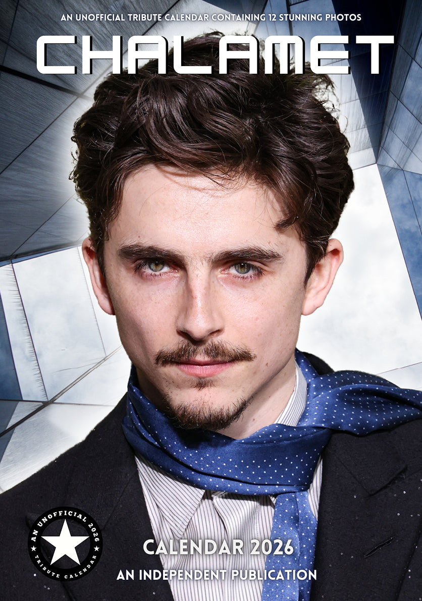 2026 Timothée Chalamet - A3 Wall Calendar