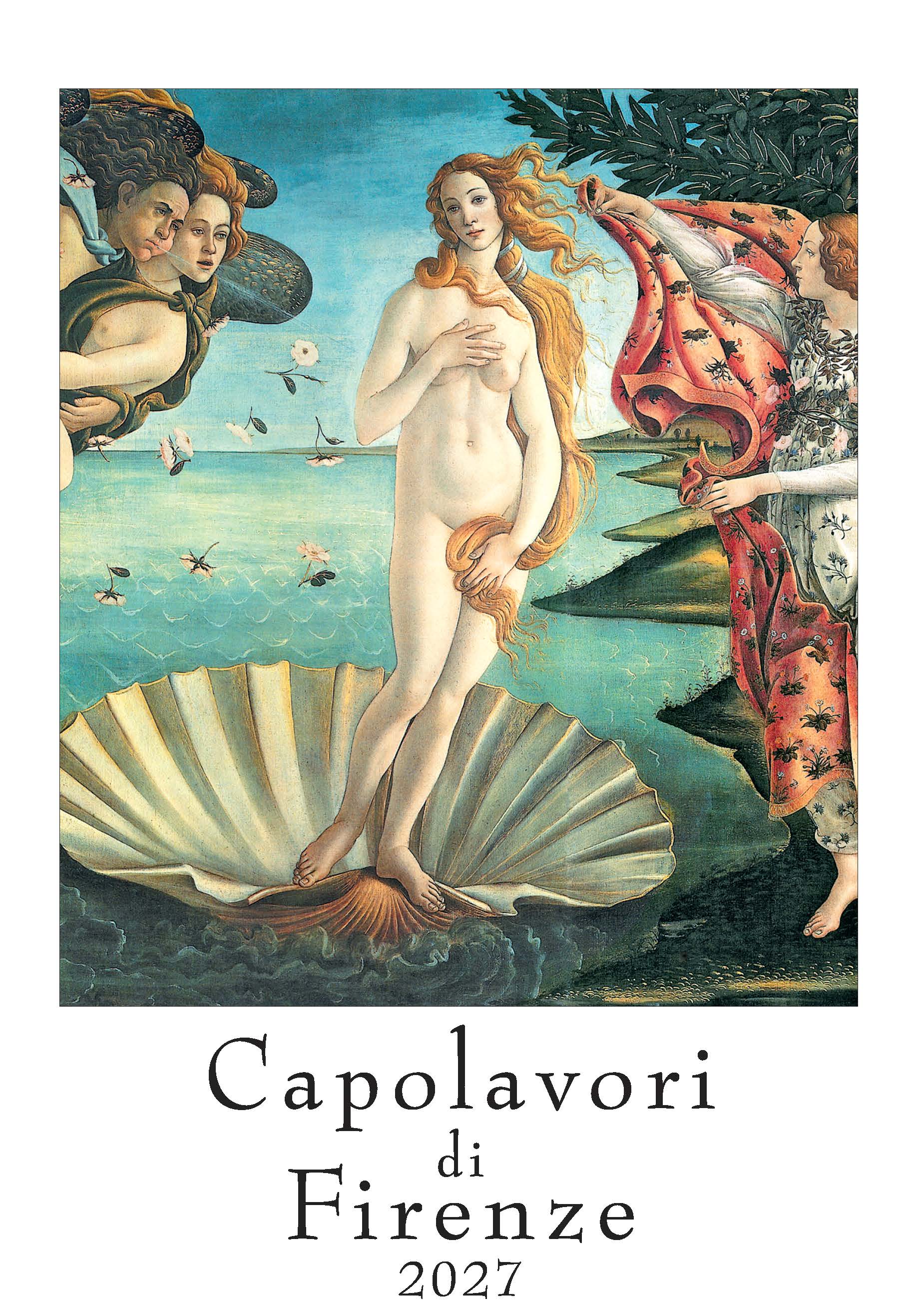 2027 Capolavori di Firenze - Deluxe Wall Calendar