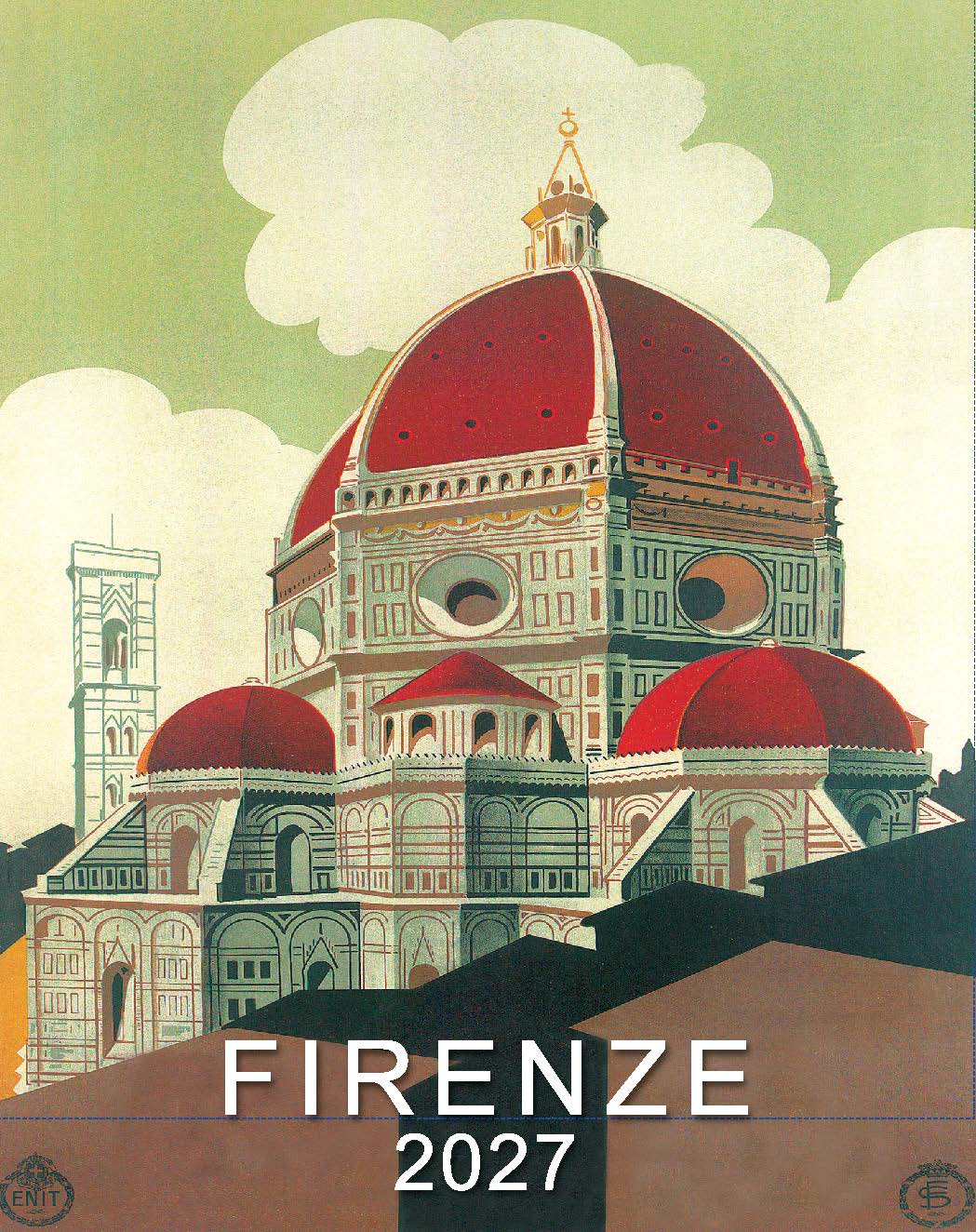 2027 Firenze - Desk Easel Calendar