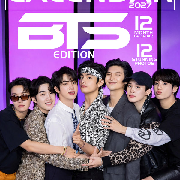 2027 BTS - A3 Wall Calendar