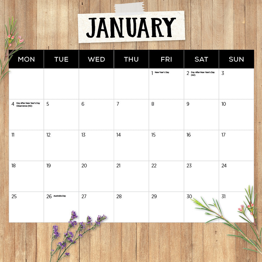 2027 Classic Cows  - Square Wall Calendar
