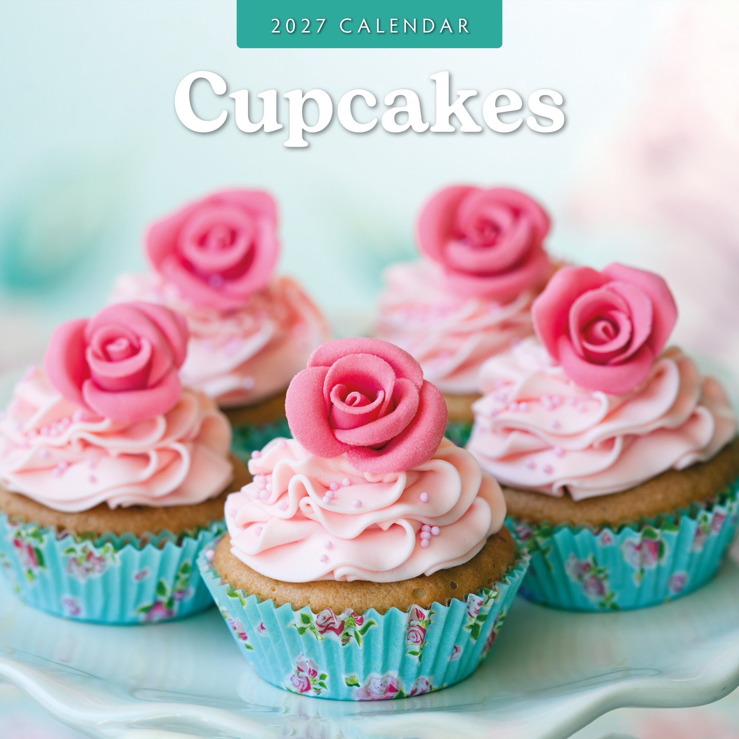 2027 Cupcakes - Square Wall Calendar