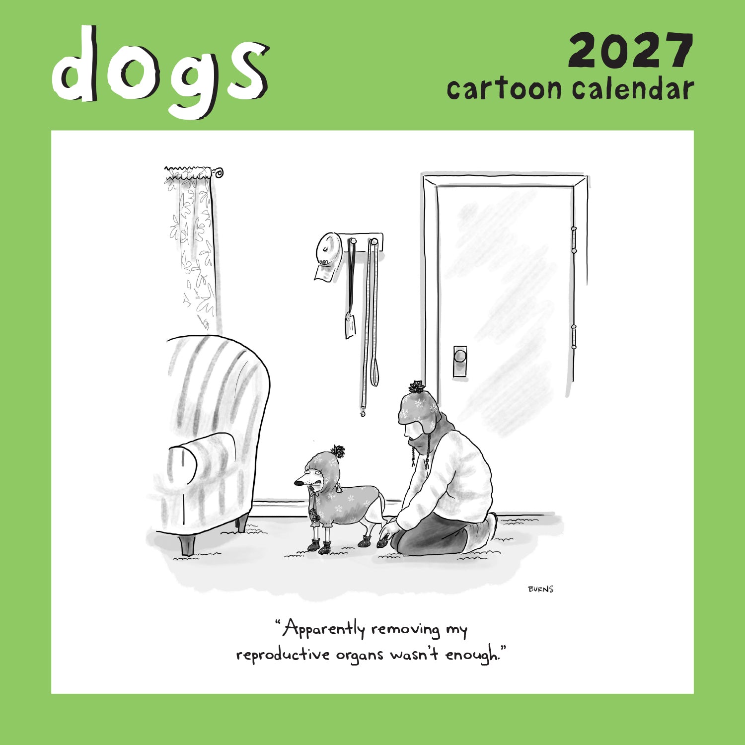 2027 Dogs - Square Wall Calendar