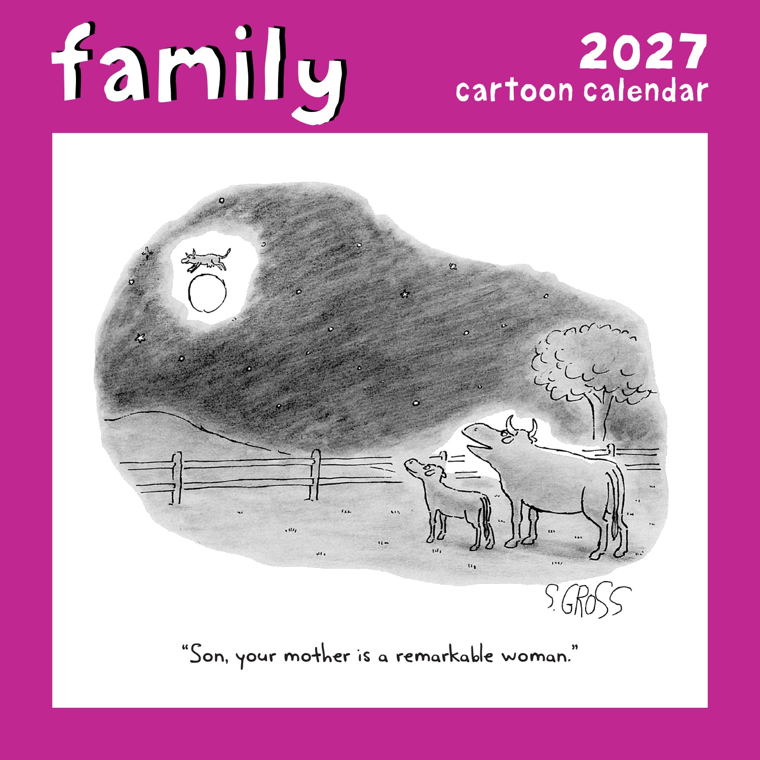 2027 Family - Square Wall Calendar