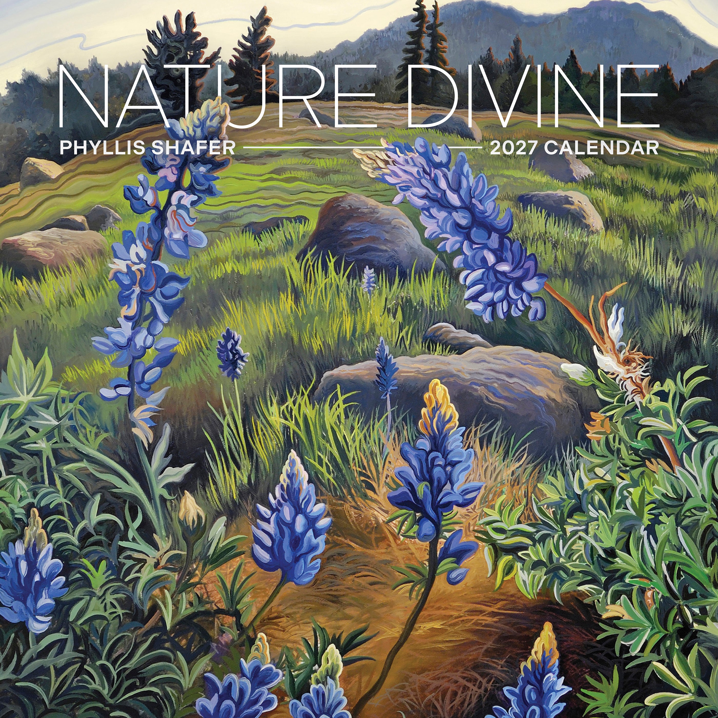 2027 Nature Divine - Square Wall Calendar