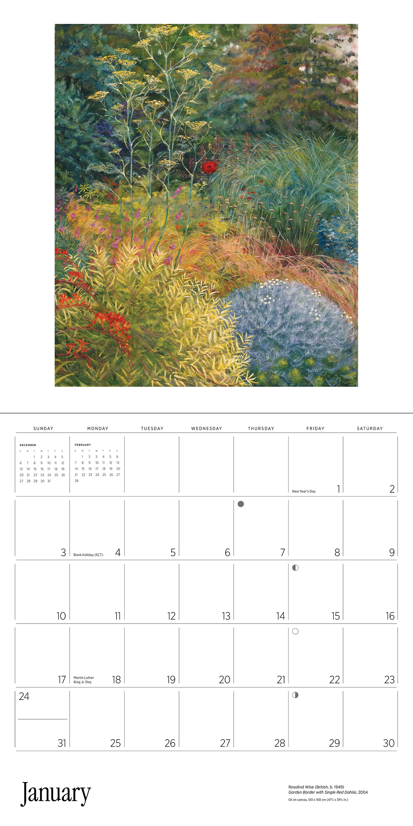 2027 Rosalind Wise - Square Wall Calendar