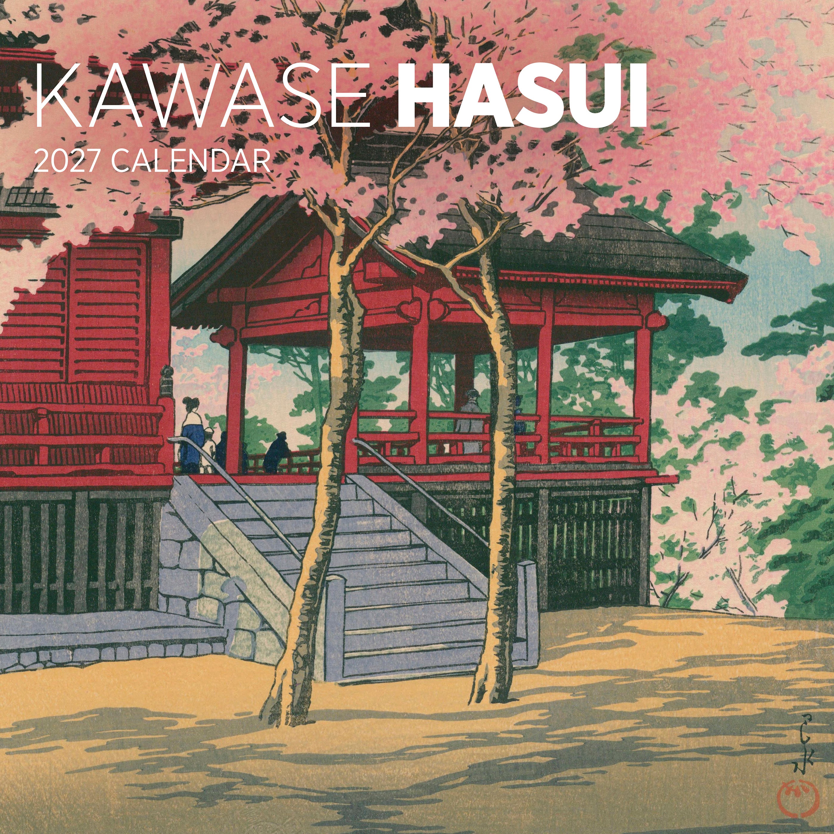 2027 Kawase Hasui - Square Wall Calendar
