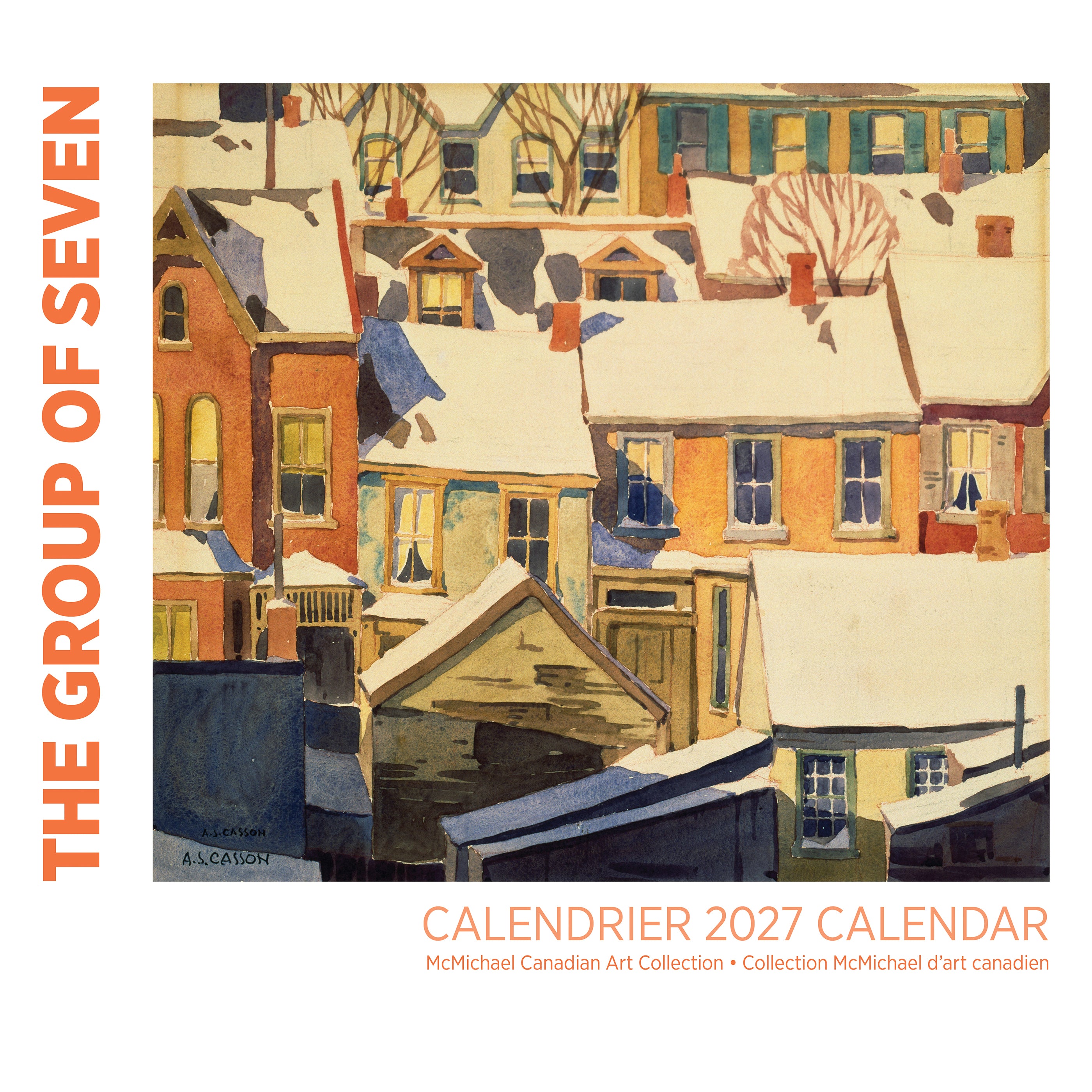 2027 The Group of Seven - Square Wall Calendar