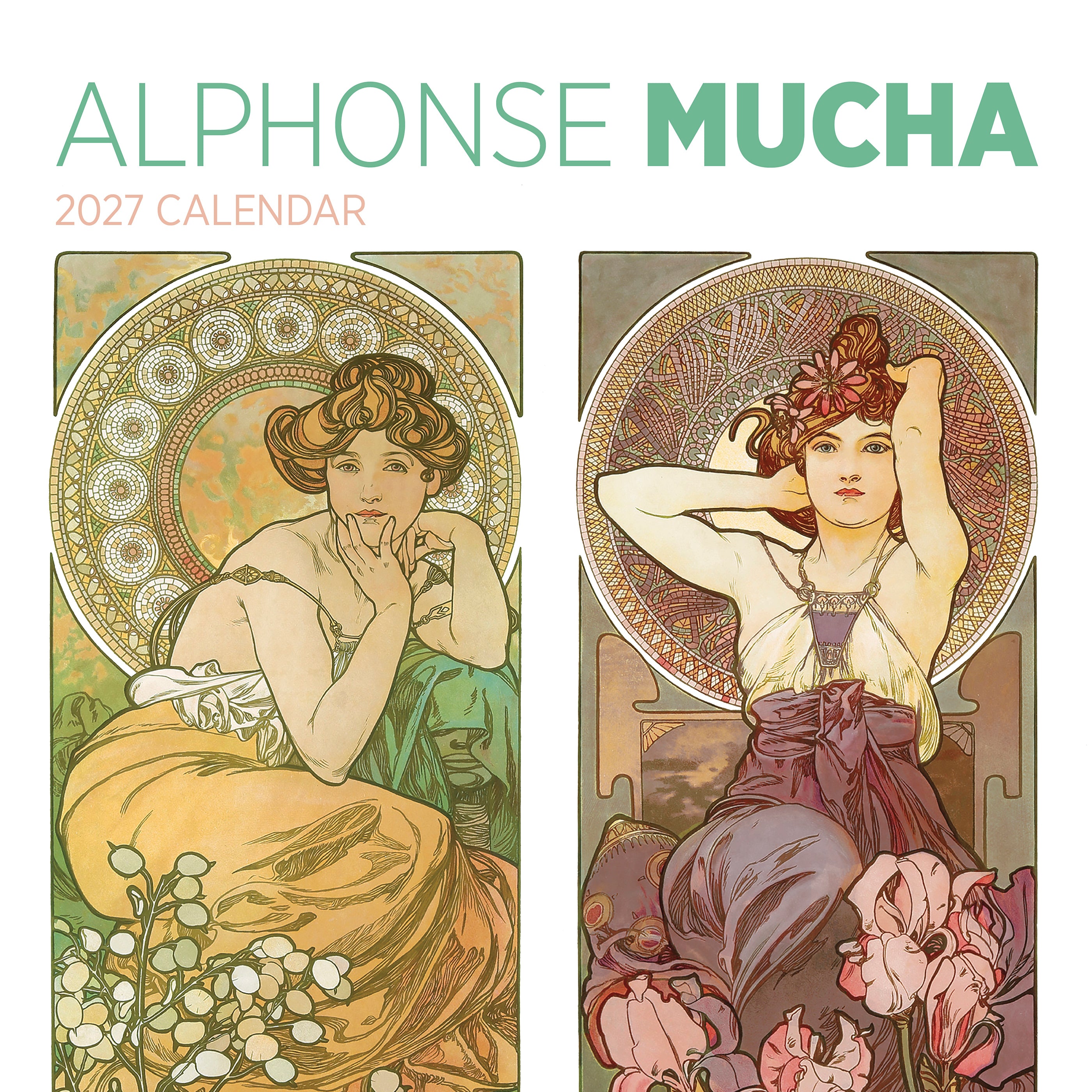 2027 Alphonse Mucha - Square Wall Calendar