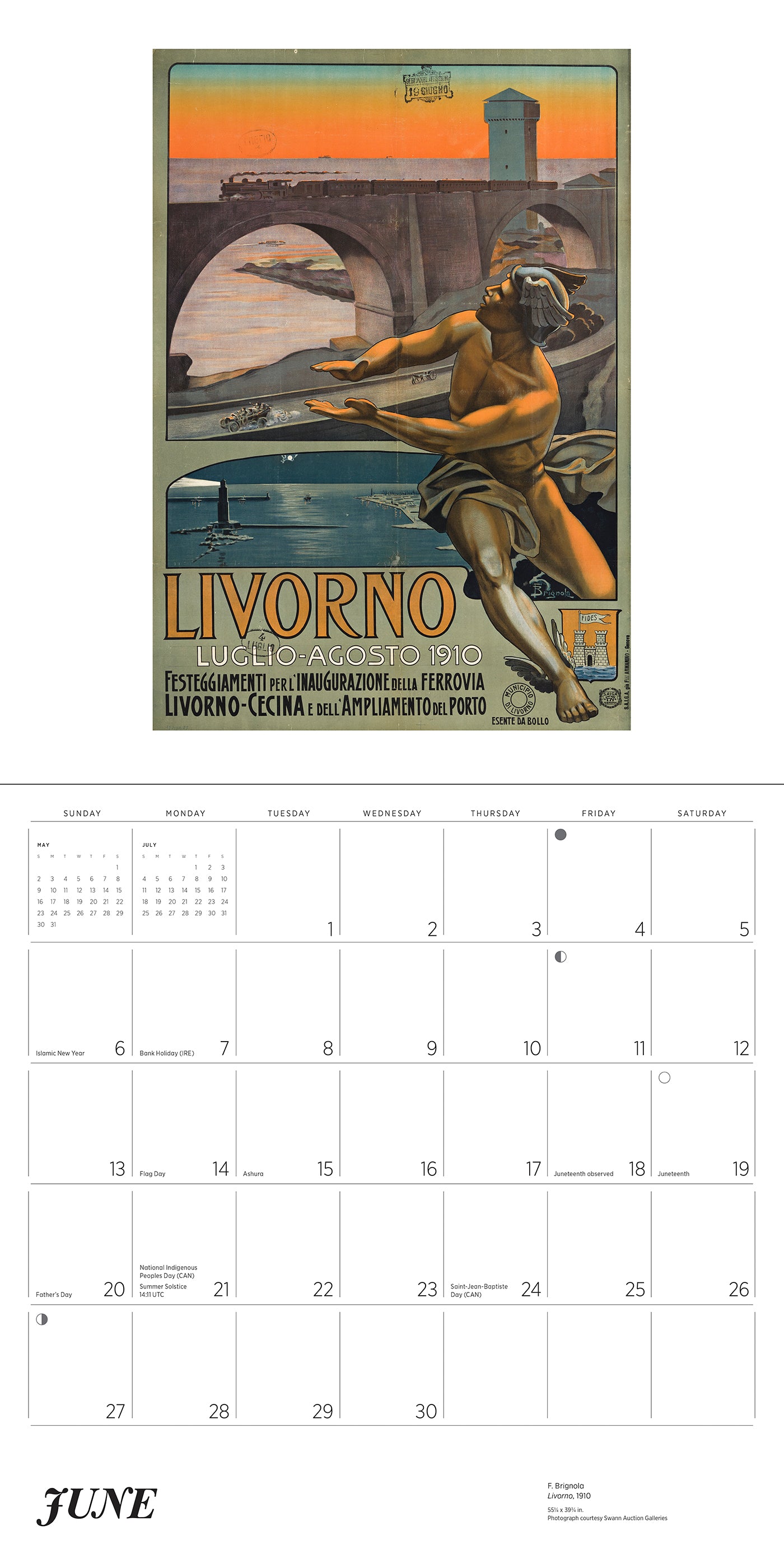 2027 Italy - Square Wall Calendar