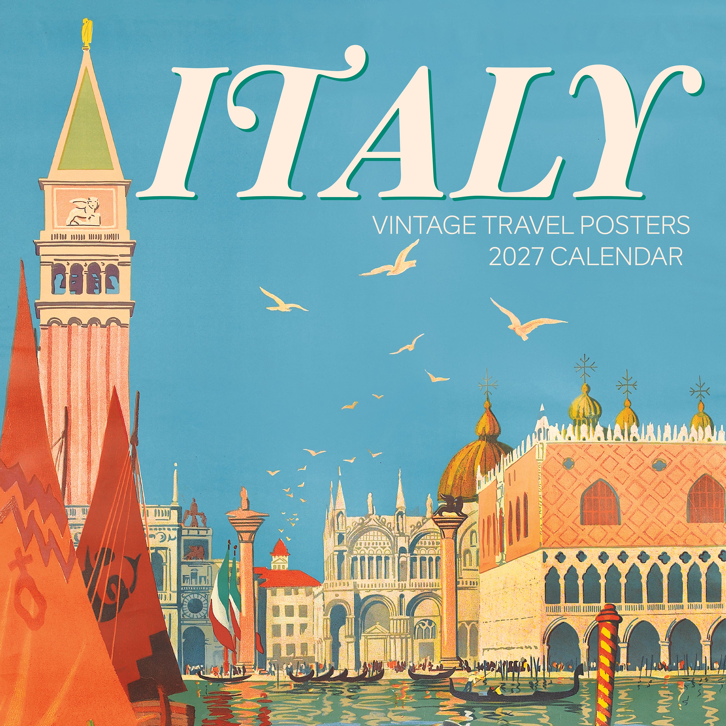 2027 Italy - Square Wall Calendar