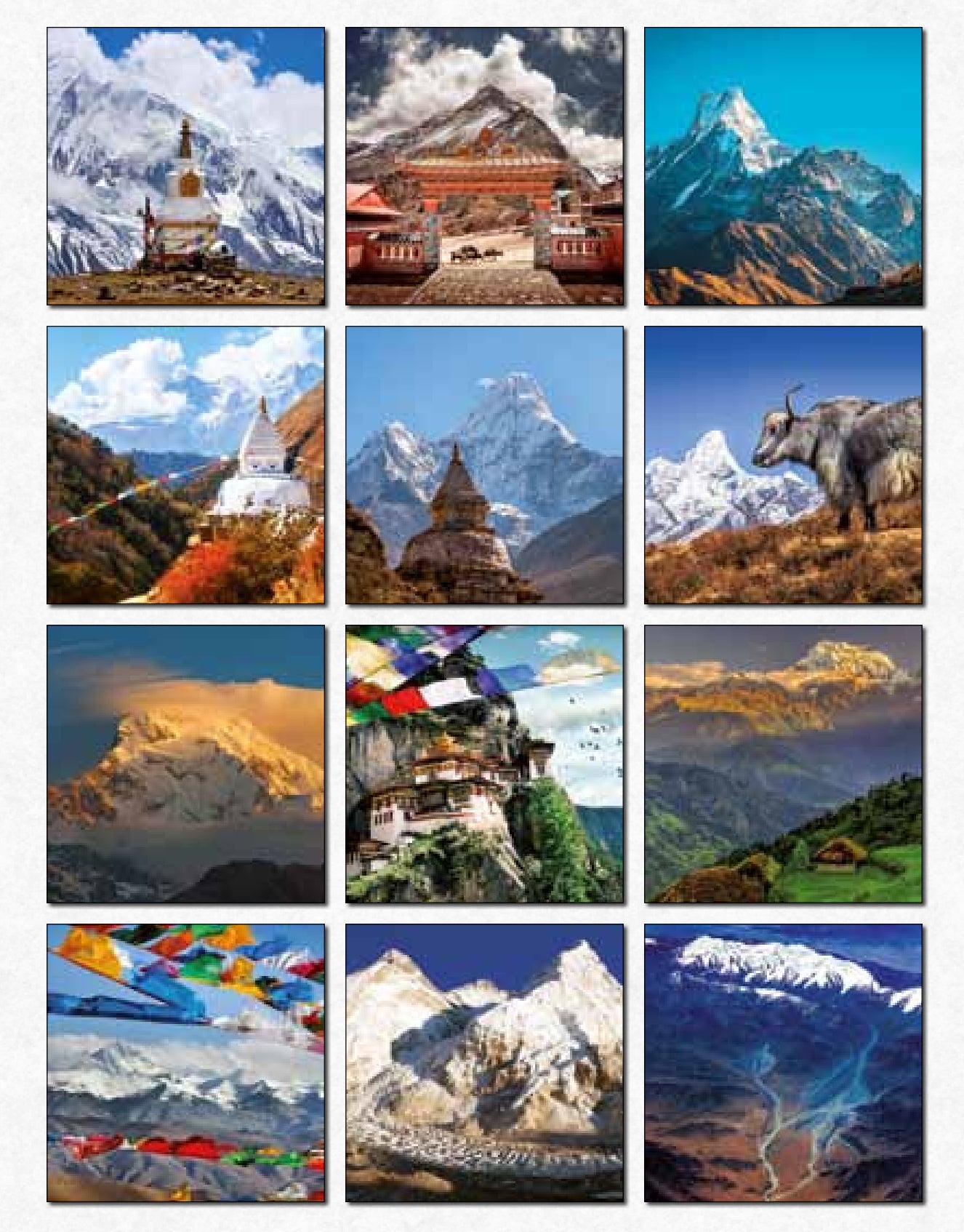 2027 Himalaya - Square Wall Calendar