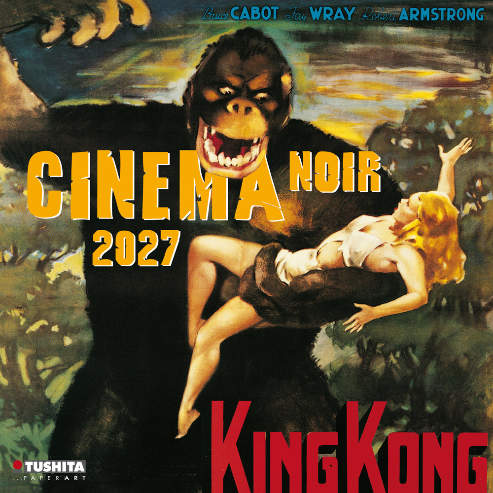 2027 Cinema Noir - Square Wall Calendar