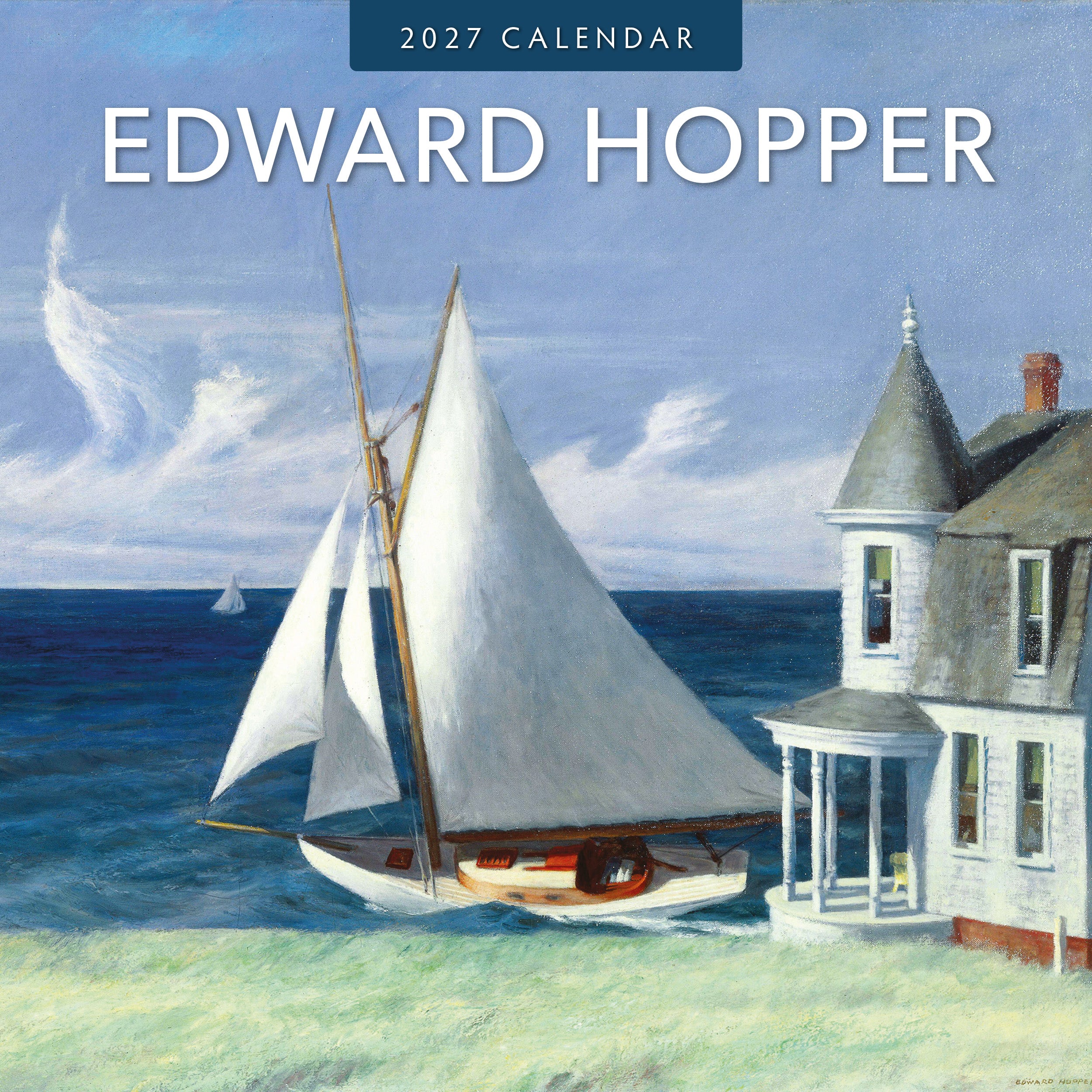 2027 Edward Hopper - Square Wall Calendar