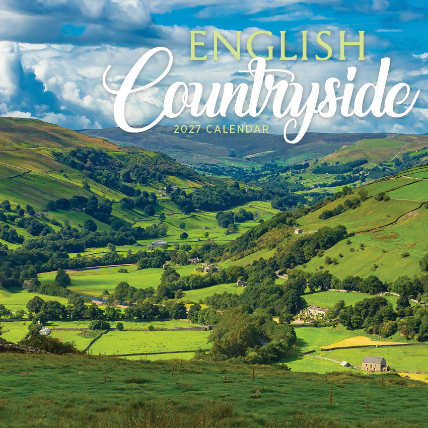 2027 English Countryside - Square Wall Calendar