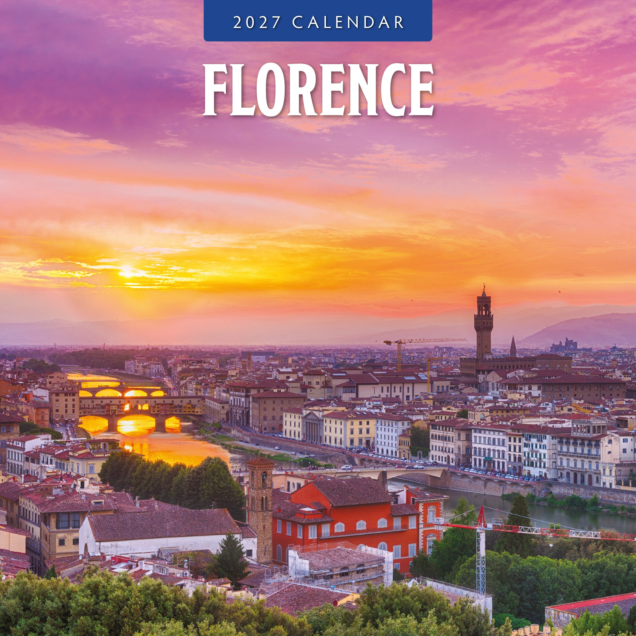 2027 Florence - Square Wall Calendar