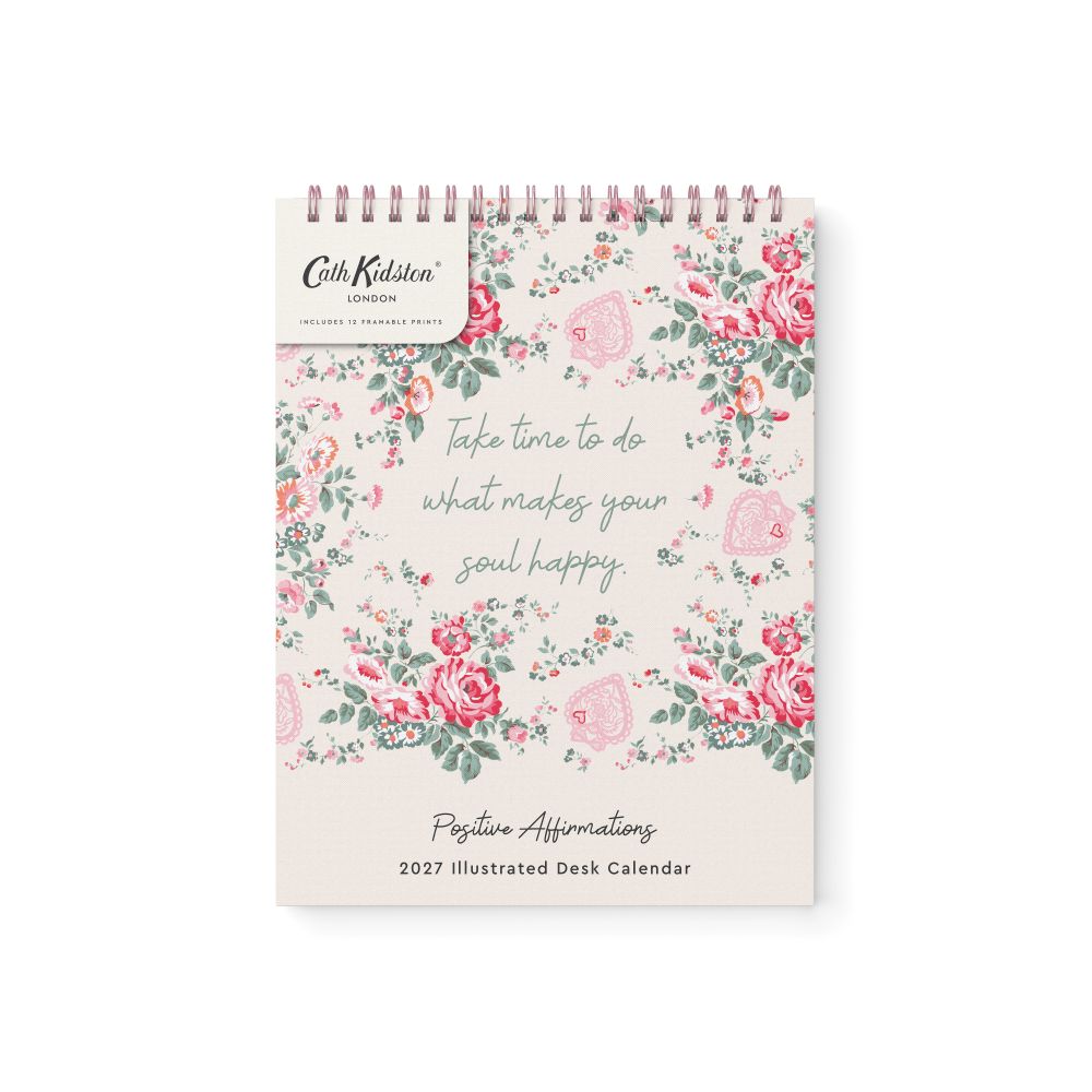 2027 Positive Affirmations - Desk Easel Calendar