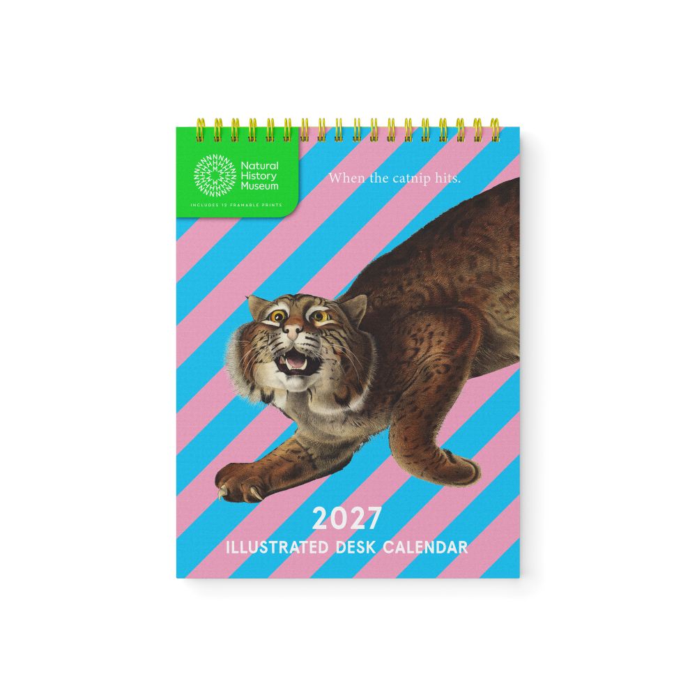2027 Natural History Museum - Desk Easel Calendar