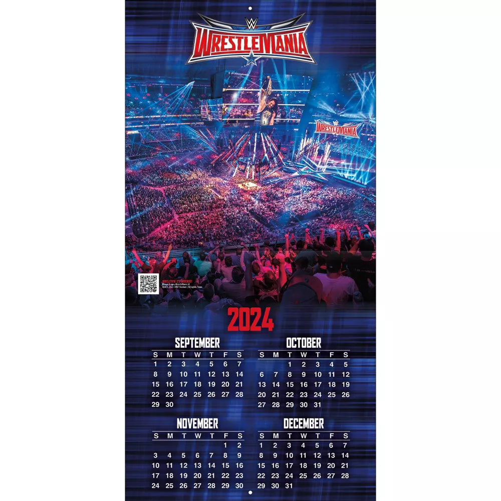 2025 Historic WWE Moments - Square Wall Calendar