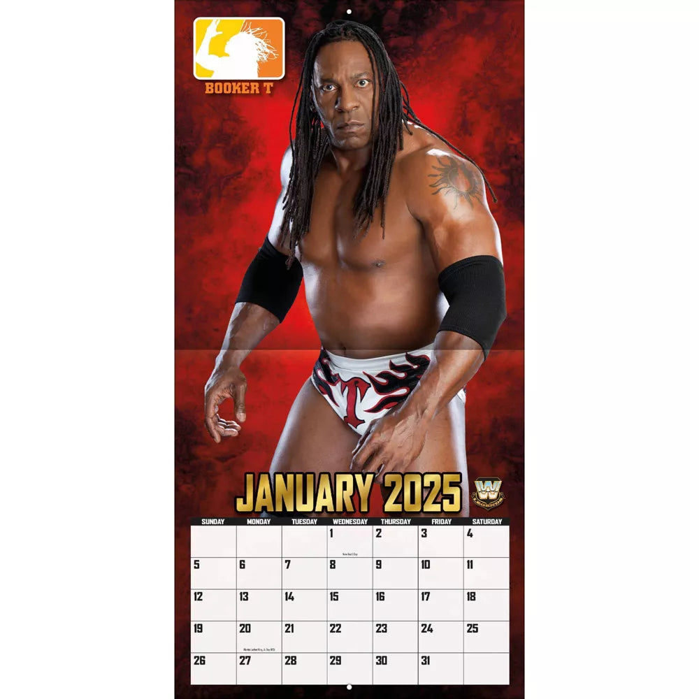 2025 WWE Legends - Square Wall Calendar