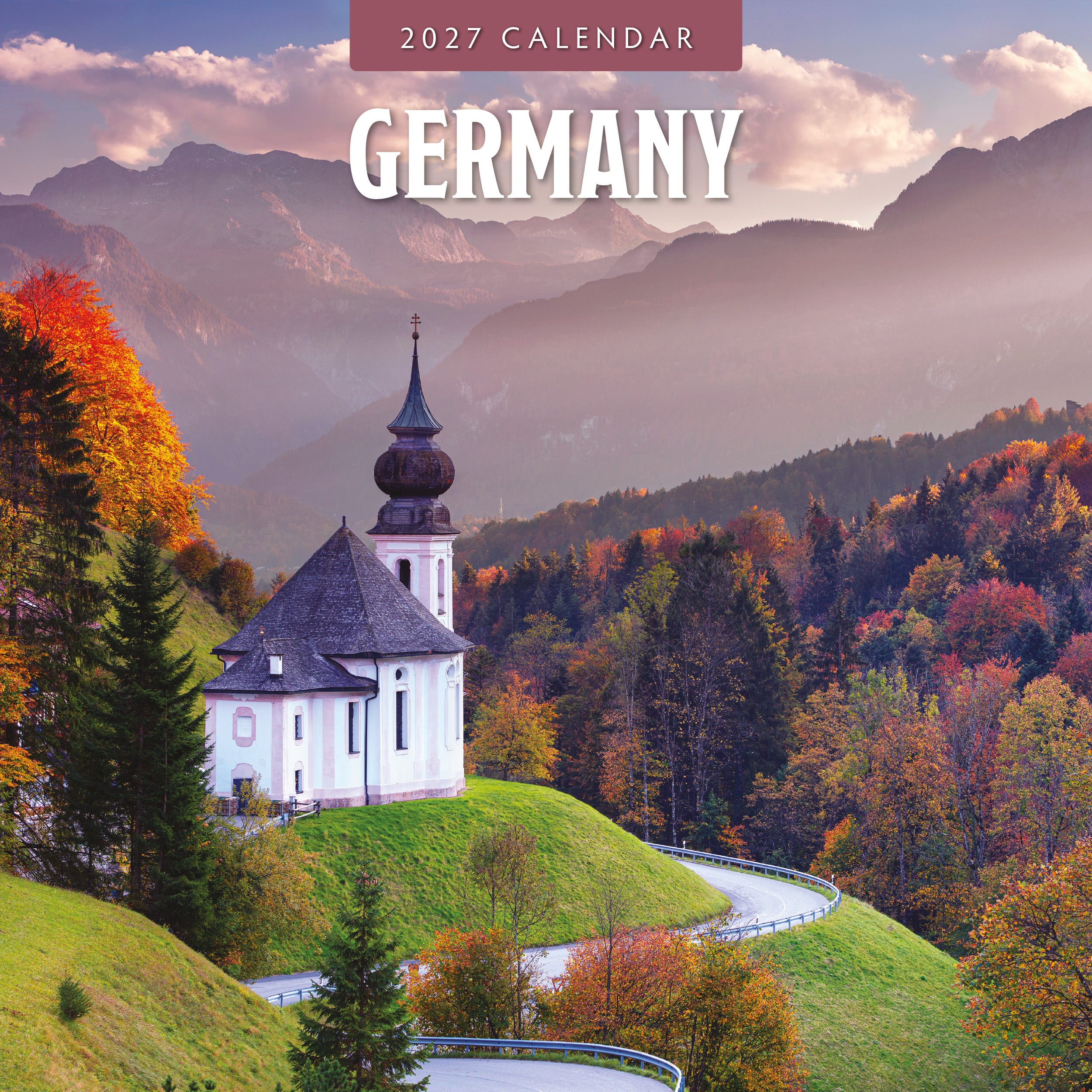2027 Germany - Square Wall Calendar