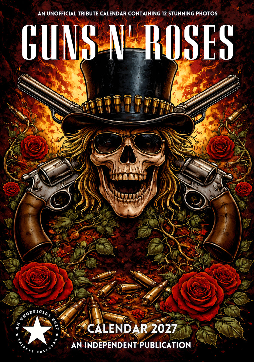 2027 Guns N' Roses - A3 Wall Calendar