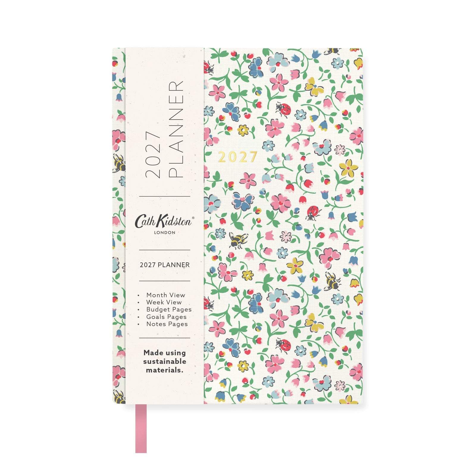 2027 Bee and Flowers by Cath Kidston - Monthly & Weekly Diary/Planner