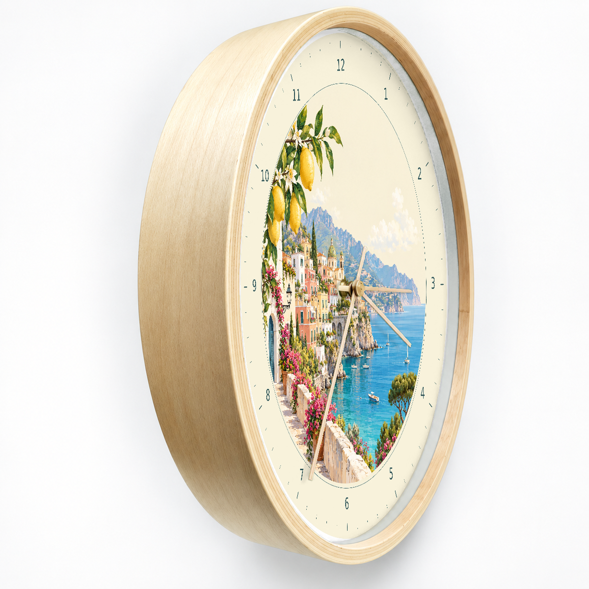 IMAGE_03_Angled_-_Amalfi_Coast_Wall_Clock_30cm_Wooden_Frame_-_WC-T124_-_649310204724.png