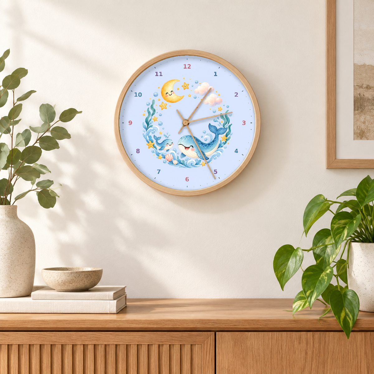 IMAGE_04_Wall_-_Kids_Moonlight_Whale_Wall_Clock_30cm_Wooden_Frame_-_WC-K110_-_649310204588.png