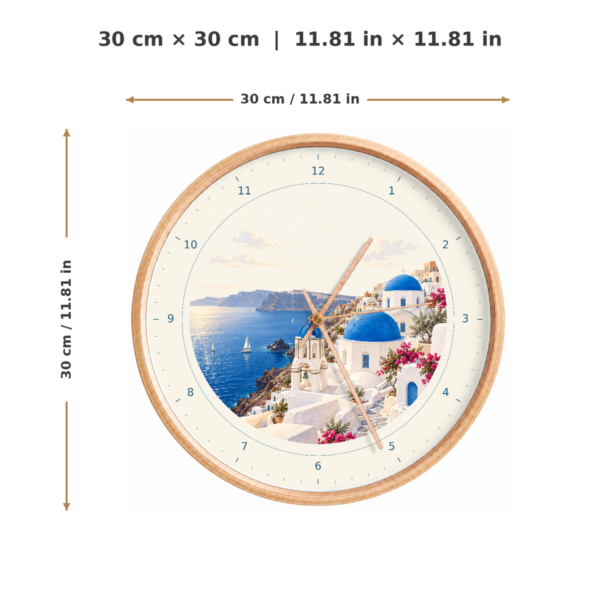 IMAGE_05_Measurements_-_Santorini_Wall_Clock_30cm_Wooden_Frame_-_WC-T126_-_649310204748.png