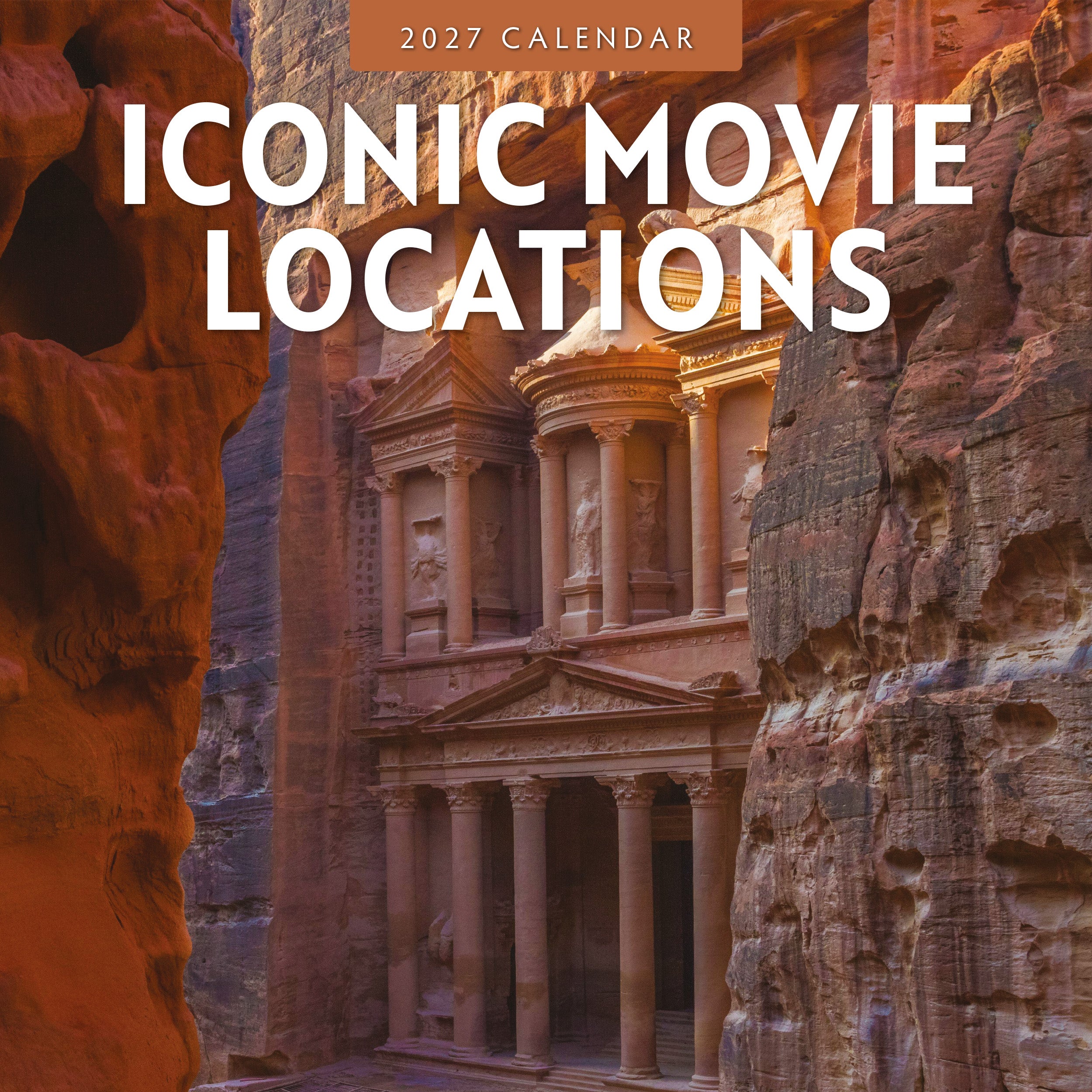 2027 Iconic Movie Locations - Square Wall Calendar