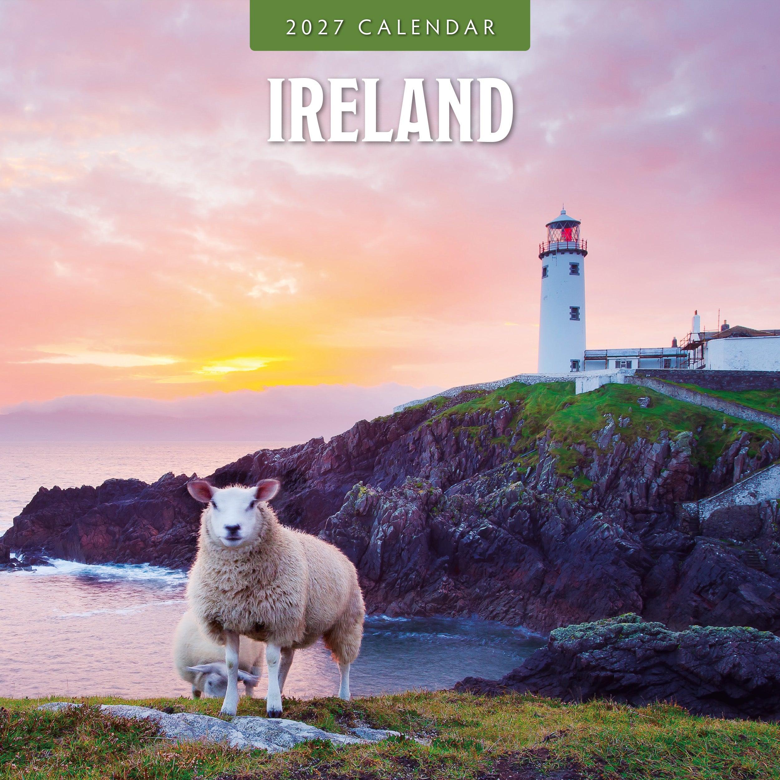 2027 Ireland - Square Wall Calendar