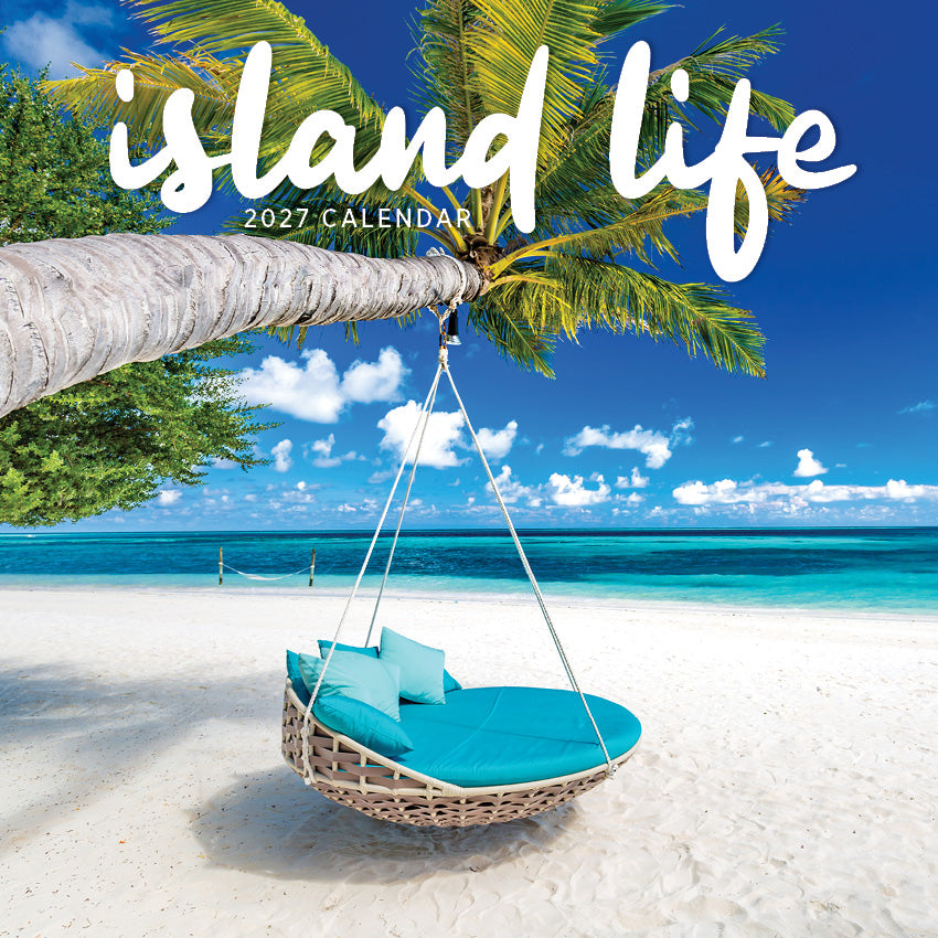 2027 Island Life   - Square Wall Calendar