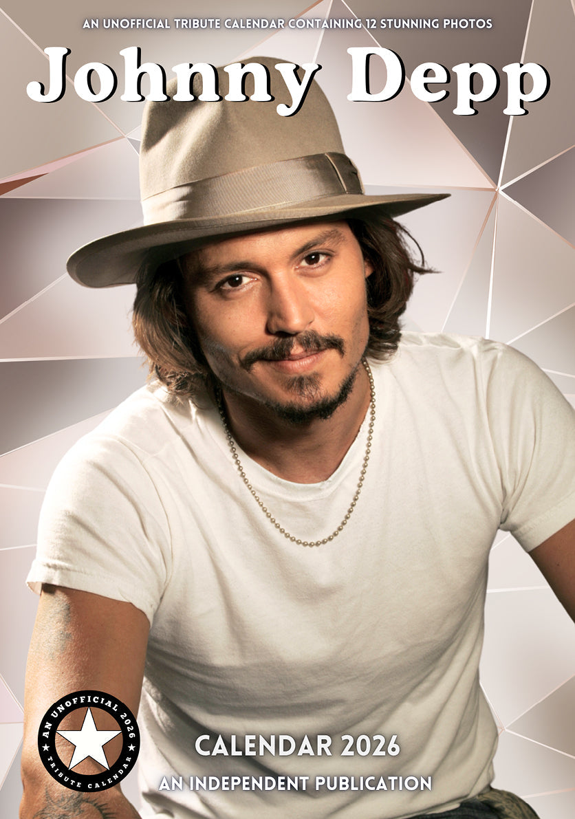  Foto zu 2026 Johnny Depp - A3 Wall Calendar 