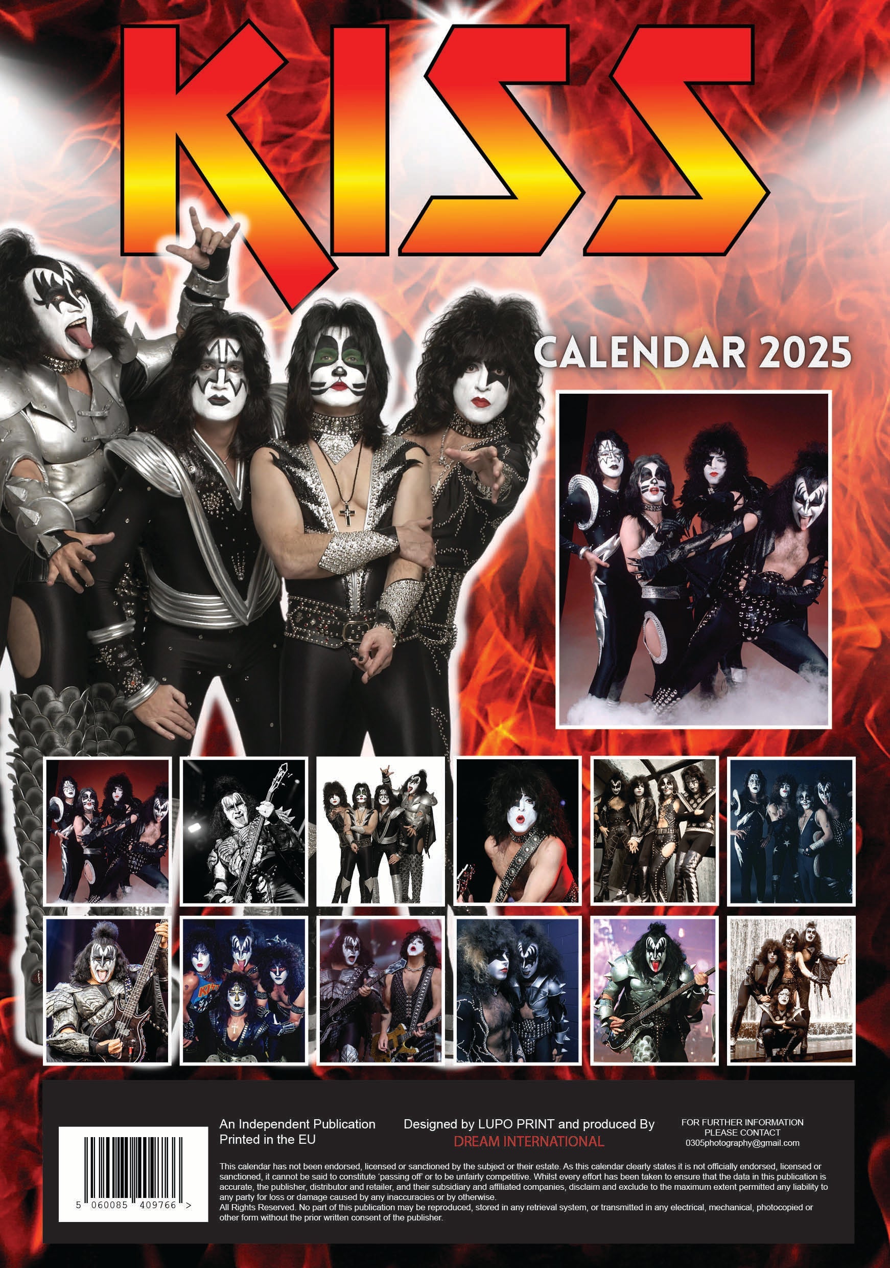 2025 KISS - A3 Wall Calendar