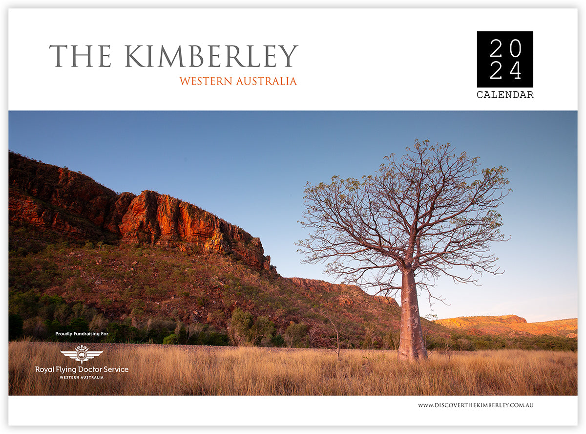 2024 The Kimberley Western Australia (RFDS Charity Calendar)