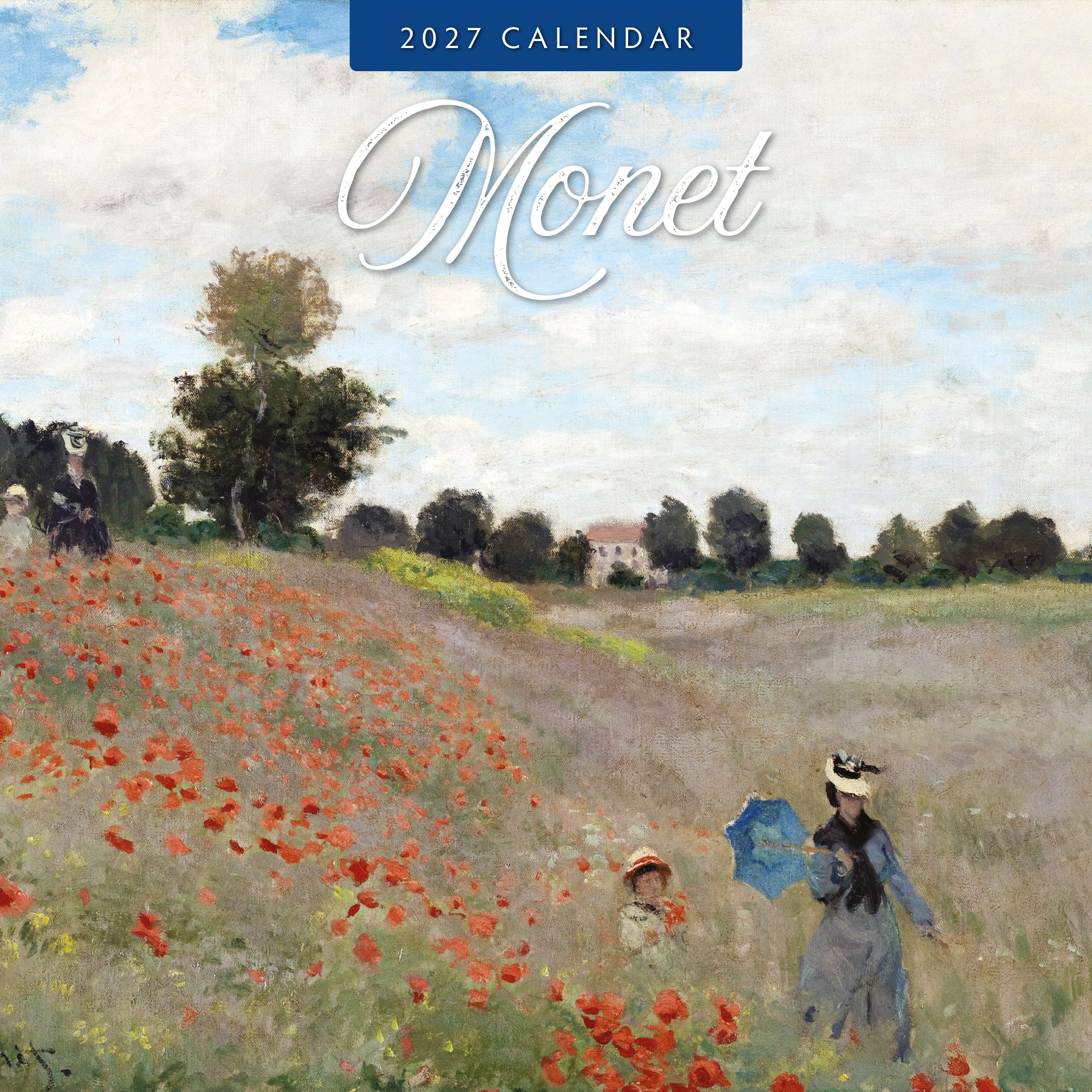 2027 Monet - Square Wall Calendar
