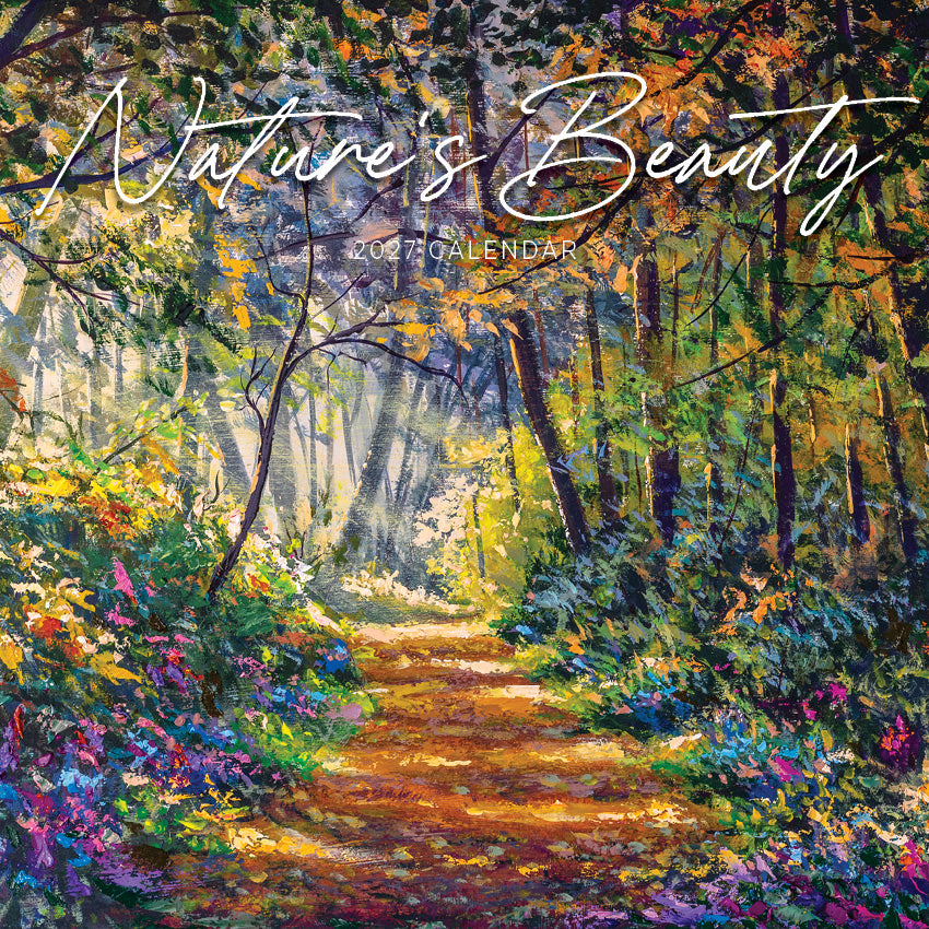 2027 Natures Beauty  - Square Wall Calendar
