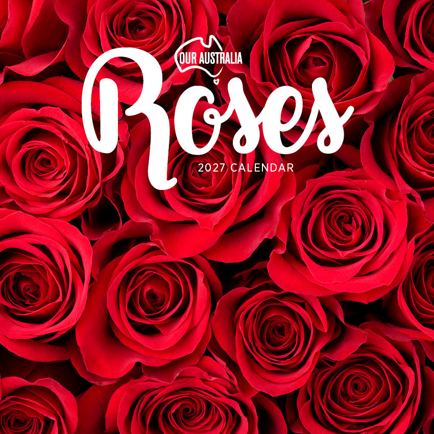 2027 Our Australia Roses - Square Wall Calendar