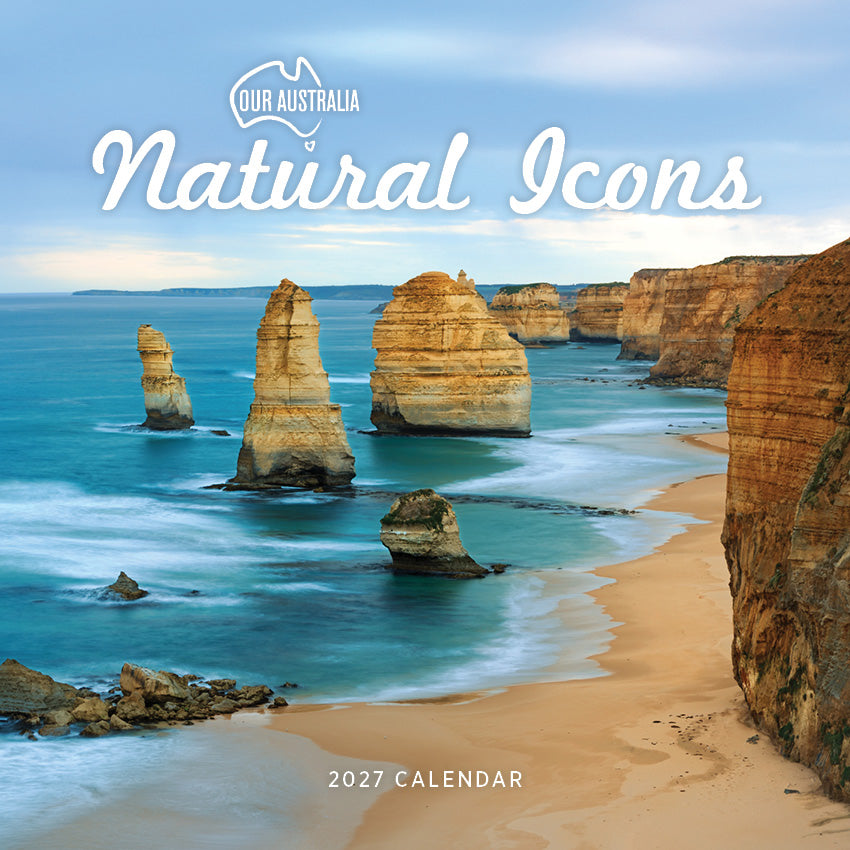 2027 Our Australia Natural Icons - Square Wall Calendar