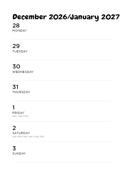 2027 Cute Kittens - Weekly Diary/Planner